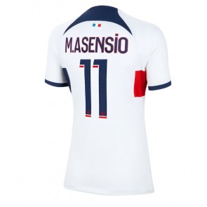 Paris Saint-Germain Marco Asensio #11 Dámské Venkovní Dres 2023-24 Krátký Rukáv